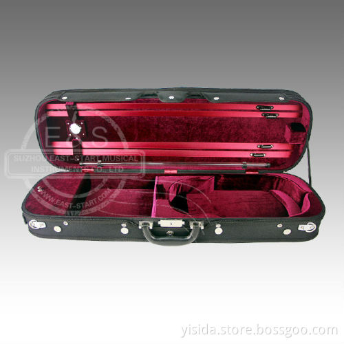 Oblong Shaped Wooden Violin Hard Case